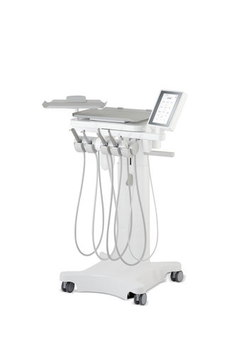 Equipo odontológico móvel - cart_evo - Airel-Quetin - 4 pontas