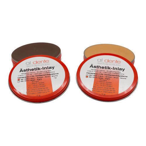 Material dentário em cera - 02-12 series - al dente Dentalprodukte GmbH   - para inlays dentários / de fundição / para confecção de modelos