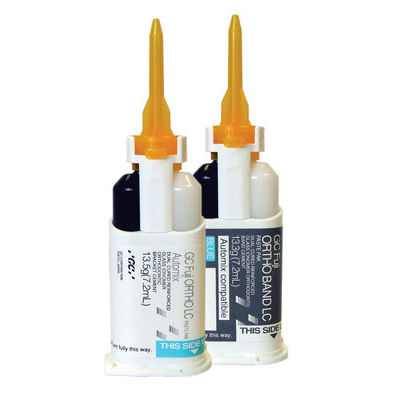 Cimento odontológico para bráquetes ortodônticos - Fuji ORTHO™ LC - Henry Schein Orthodontics - para bandas ortodônticas