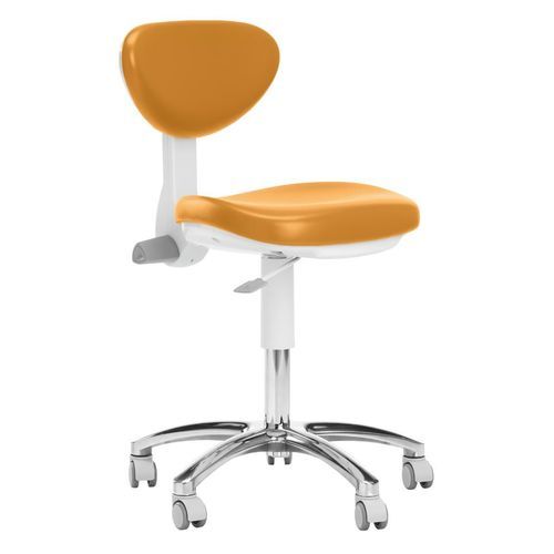 Mocho odontológico - S7 - Anthos   - com altura regulável / com encosto / com rodízios
