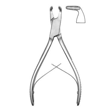 Pinça odontológica - 300A - A. Titan Instruments - para corte ósseo / de Blumenthal / goiva