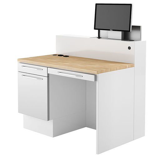 Estação de trabalho para laboratório dentário para scanners 3D - GSC1+GSM - ARIES MEDICAL Srl - com prateleiras