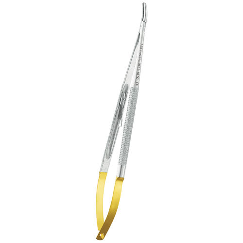 Porta-agulha cirúrgico - 0451-18TC - ASA Dental - de Barraquer / em carboneto de tungstênio