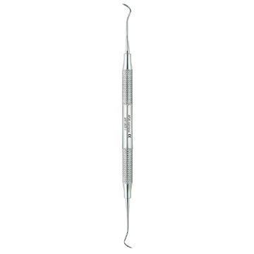 Cureta para levantamento de seio maxilar curva - MV1855-1 - ASA Dental - dupla / para pacientes humanos