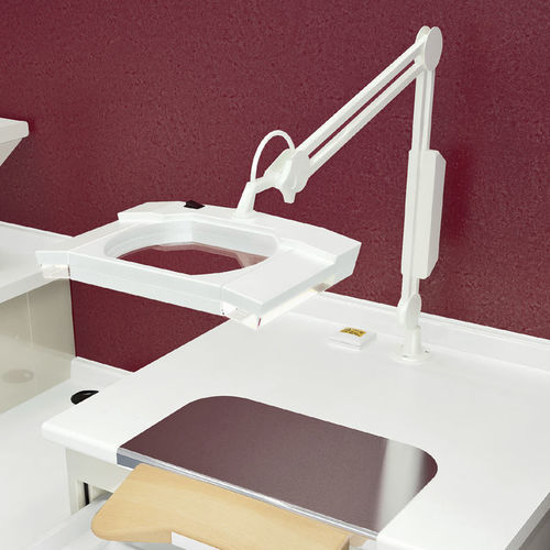 Foco clínico de laboratório - ASTRA MOBILI METALLICI   - de LED / para lâmpada fluorescente / de mesa
