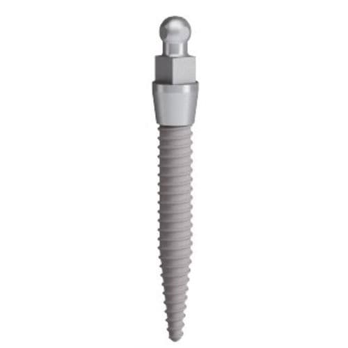 Mini-implante cônico - DURAVIT MINI IMPLANT - B&B DENTAL - em titânio / bola / em peça única