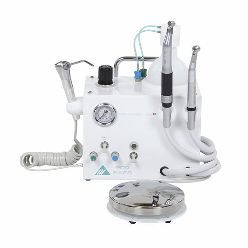 Conjunto odontológico portátil - DENTA-BOY 202 - BPR Swiss - compacto / com mesa de equipo / com iluminação