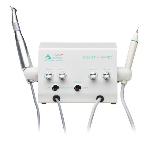 Conjunto odontológico portátil - DENTA-PRO - BPR Swiss - com mesa de equipo / com luz LED