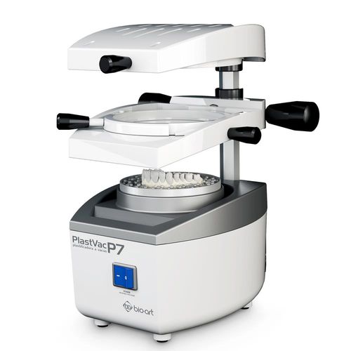 Termoformadora a vácuo - Plastvac P7 - BIO-ART EQUIPAMENTOS ODONTOLÓGICOS - automática / para laboratório de prótese dentária / de bancada