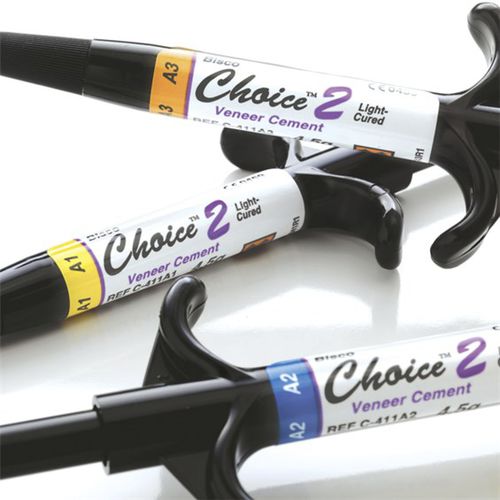 Cimento odontológico para facetas dentais - Choice™ 2 - BISCO - de resina