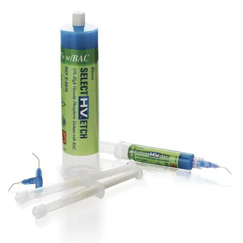 Material dentário de ácido fosfórico - SELECT HV® ETCH W/BAC