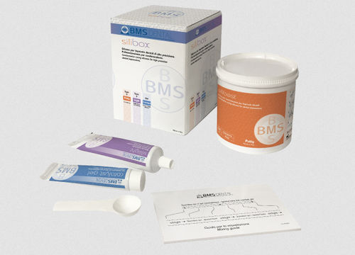 Kit de materiais dentários em silicone - Silibox - BMS DENTAL - para moldeira de impressão / de gel