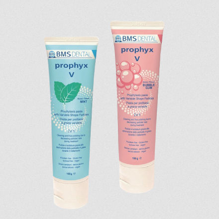 Material dentário de profilaxia dentária - PROPHYX V - BMS DENTAL - de clareamento dental / em pasta