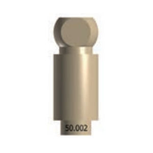 Pilar para implante em titânio - 41.50.00x, 41.19.02x series - Cendres+Métaux SA   - interno / reto / para escaneamento