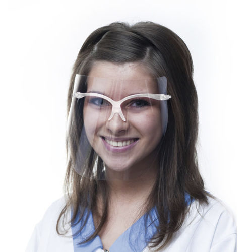 Protetor facial reutilizável - COMFORT Light - CERKAMED   - lavável