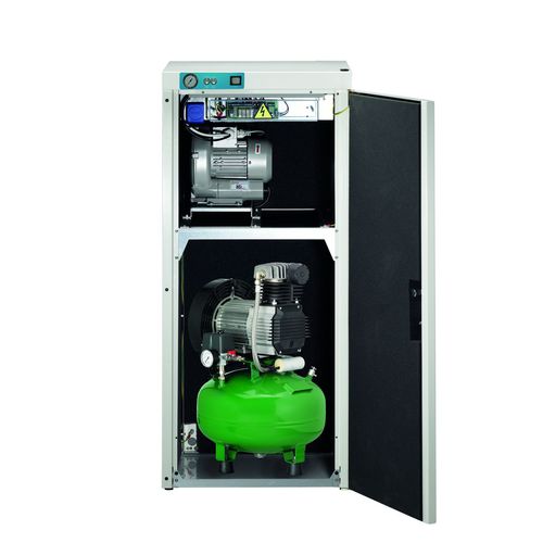 Compressor odontológico - KD 224AB - DIPLOMAT DENTAL s.r.o. - para 1 consultório / com bomba