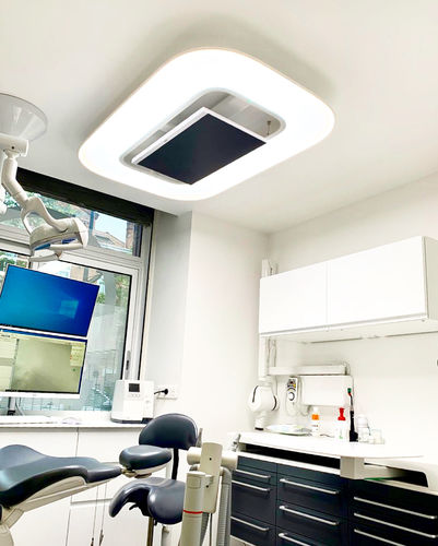 Iluminação de teto - Cloud with monitor - D-TEC - para hospital / para clínica veterinária / para medicina estética
