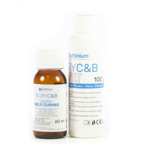 Material dentário em acrílico - ACRY C&B RX - Ruthinium Group - para imagiologia dentária / em pó / líquido