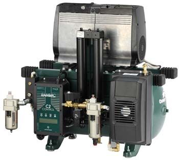 Compressor odontológico - Osprey  - DentalEZ Group   - hospitalar / para 1 consultório