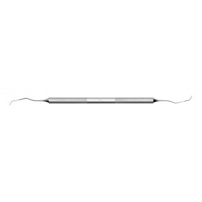 Sonda odontológica periodontal - ODU 11/12 DH2 - DEPPELER - dupla / em aço inoxidável