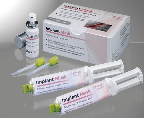 Material dentário em silicone - 02529 - DETAX GmbH & Co. KG   - para laboratório de prótese dentária / gengival / para sistemas de implantes