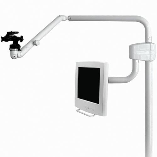 Braço de suporte para monitor para tela - FARO - odontológico / de parede