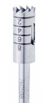 Broca trefina para implantodontia - 41PH1027STD - FFDM-Pneumat   - em aço inoxidável / de corte / curta