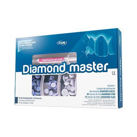 Kit de instrumentos para polimento dentário - DIAMOND MASTER - FGM Dental Products