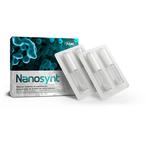 Substituto ósseo sintético - Nanosynt - FGM Dental Products - para cirurgia odontológica / em grânulos