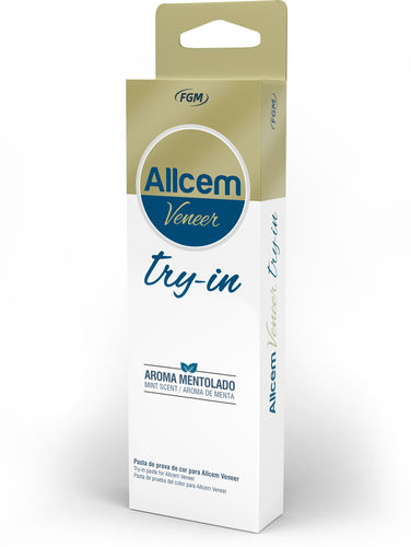 Adesivo ortodôntico para facetas dentais - Allcem Try-in  - FGM Dental Products