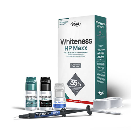 Material de clareamento dental - HP Maxx - FGM Dental Products - de gel