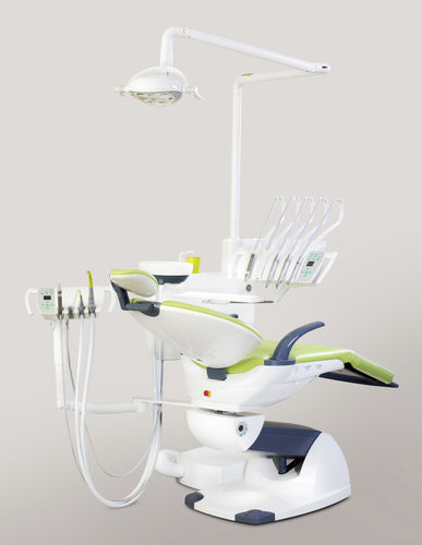 Conjunto odontológico com cadeira - FIMET NEO Continental unit - FIMET - com mesa de equipo