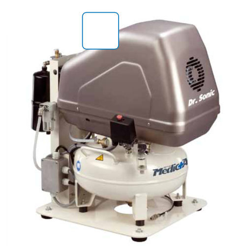 Compressor para odontologia - Dr.Sonic 102-24V-FM-0,75M - FNA S.p.A. - de pistão / estacionário / para 1 consultório