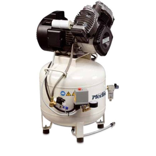Compressor para odontologia - Med 320 series - FNA S.p.A. - estacionário / para 1 consultório / térmico