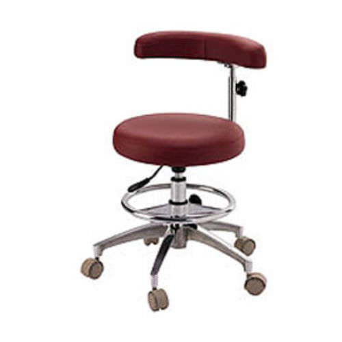 Mocho odontológico - Flight Dental Systems   - com altura regulável / com encosto / com rodízios