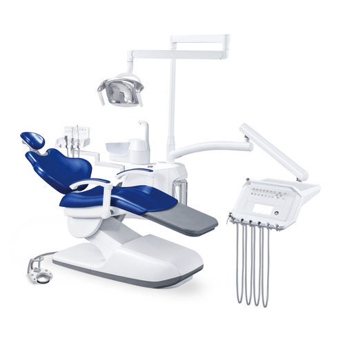Conjunto odontológico com cadeira - AL-398HG - Foshan Anle Medical Apparatus - com apoio de cabeça regulável / com sistema de higienização / com mesa de equipo