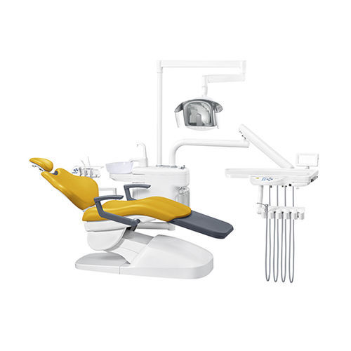Conjunto odontológico com cadeira - AL-398HC - Foshan Anle Medical Apparatus - com apoio de cabeça regulável / com sistema de higienização / com mesa de equipo