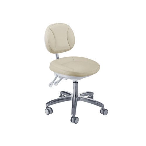 Mocho odontológico - 338B  - Foshan Anle Medical Apparatus - com altura regulável / com encosto / com rodízios