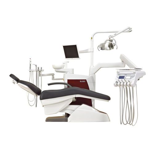 Conjunto odontológico com monitor - ZC-S700 gradescale - Foshan Joinchamp Medical Device - com mesa de equipo / com luz LED
