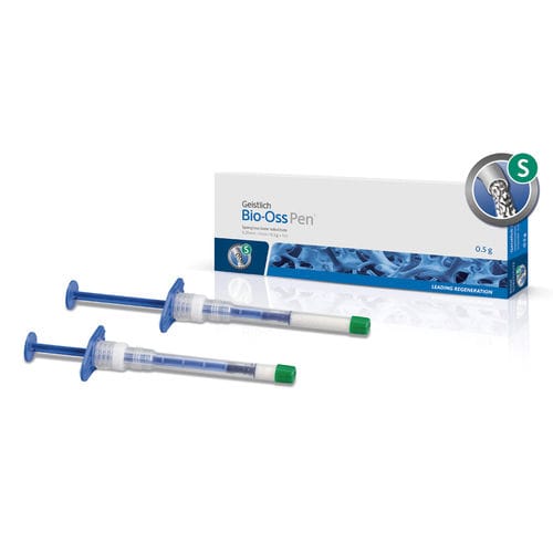 Xenoenxerto ósseo - Bio-Oss Pen® S - Geistlich Pharma - para cirurgia odontológica / em grânulos / em pasta