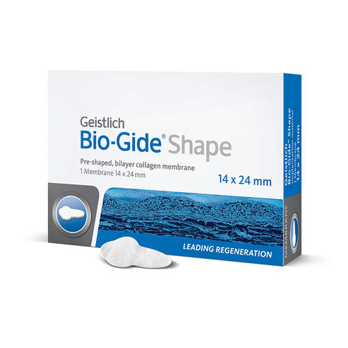 Remendo dérmico - Bio-Gide® Shape - Geistlich Pharma - de colágeno