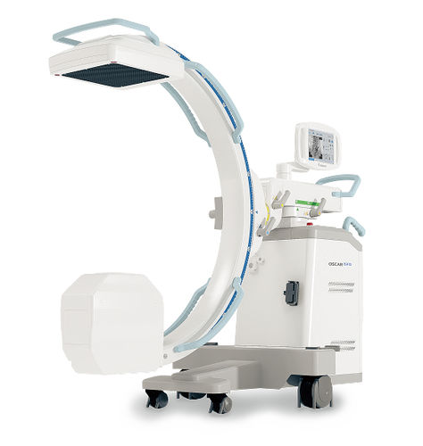 Intensificador de imagem móvel - OSCAR 15FD - Genoray - com detector de painel plano / com monitor de vídeo integrado