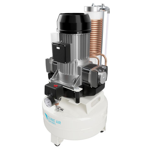 Compressor para odontologia - SMART DRY 3.25-S - Gentilin - de pistão / estacionário / para 2 consultórios