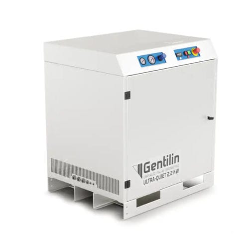 Compressor hospitalar - QUBE 300 - Gentilin - sem óleo / silencioso