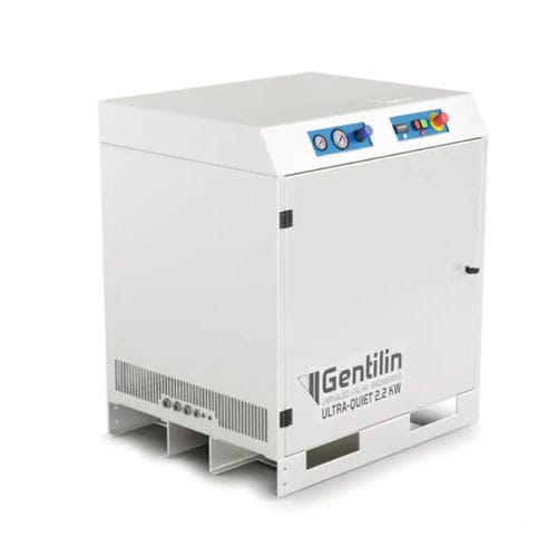 Compressor hospitalar - QUBE DRY 300 HS - Gentilin - com secador de ar / sem óleo / silencioso