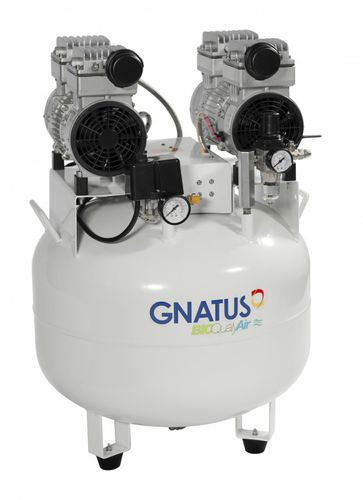 Compressor odontológico - BioQualyAir - Gnatus - hospitalar / de pistão / para 1 consultório