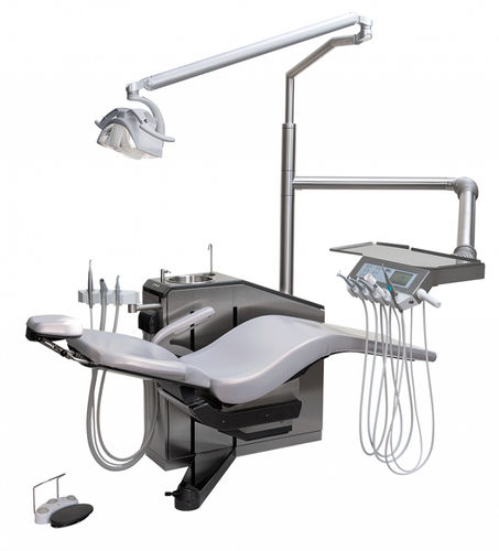 Conjunto odontológico com cadeira - D2-ASTRUM - DKL CHAIRS GmbH - compacto / com apoio de cabeça regulável / com sistema de higienização