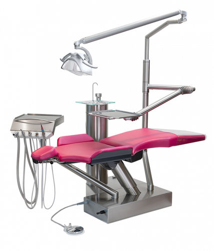 Conjunto de ortodontia com cadeira - L2-ECO-AIR - DKL CHAIRS GmbH - compacto / com sistema de higienização / com mesa de equipo