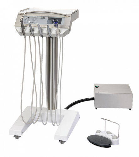 Equipo odontológico cart - L2D2-CART - DKL CHAIRS GmbH - 5 pontas