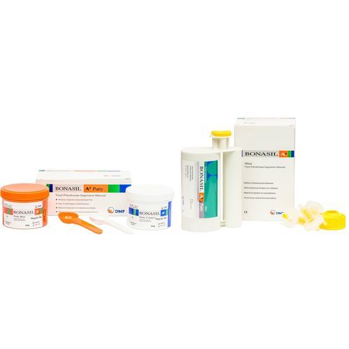 Material dentário de polivinilsiloxano - Bonasil A+Putty - DMP - para pontes dentárias / para coroas dentárias / para inlays dentários